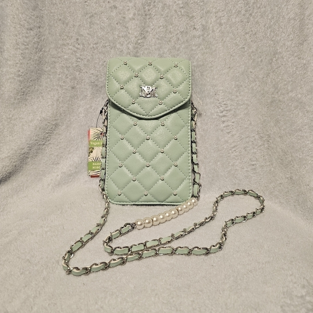 NWT Badgley Mischka Phone Holder/Crossbody Bag